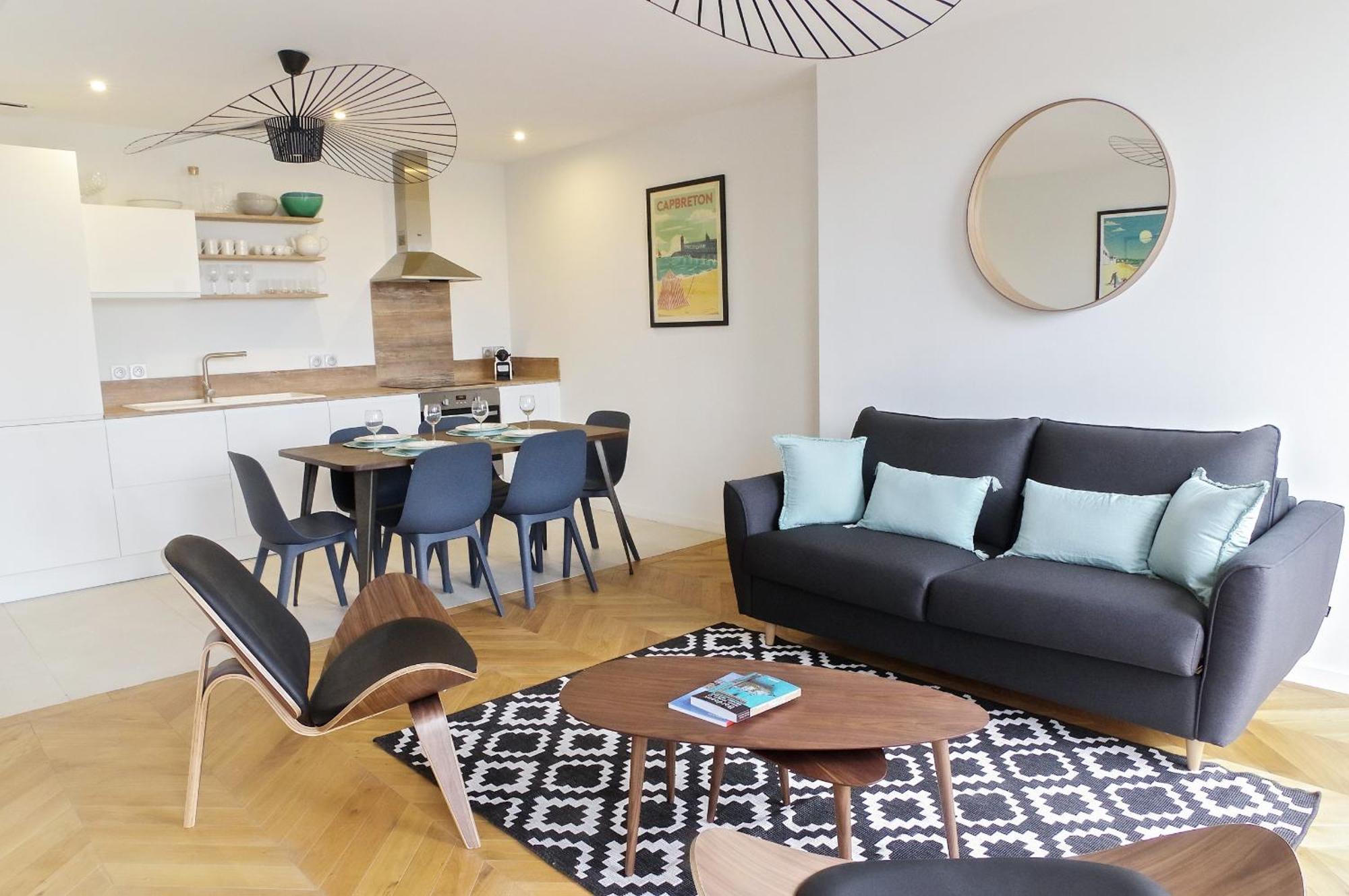 Belle Vue - Vue Exceptionnel Chartrons 2 Chambres Avec Parking Bordeaux Exterior foto